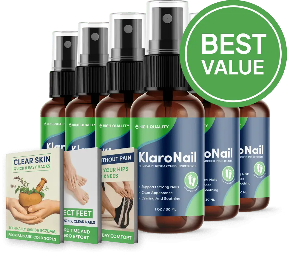 KlaroNail 3 + 3 Bottles package